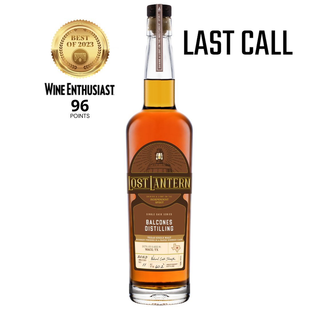 Balcones Distilling Texas Single Malt Finished in a Peated Whiskey Cas –  Lost Lantern