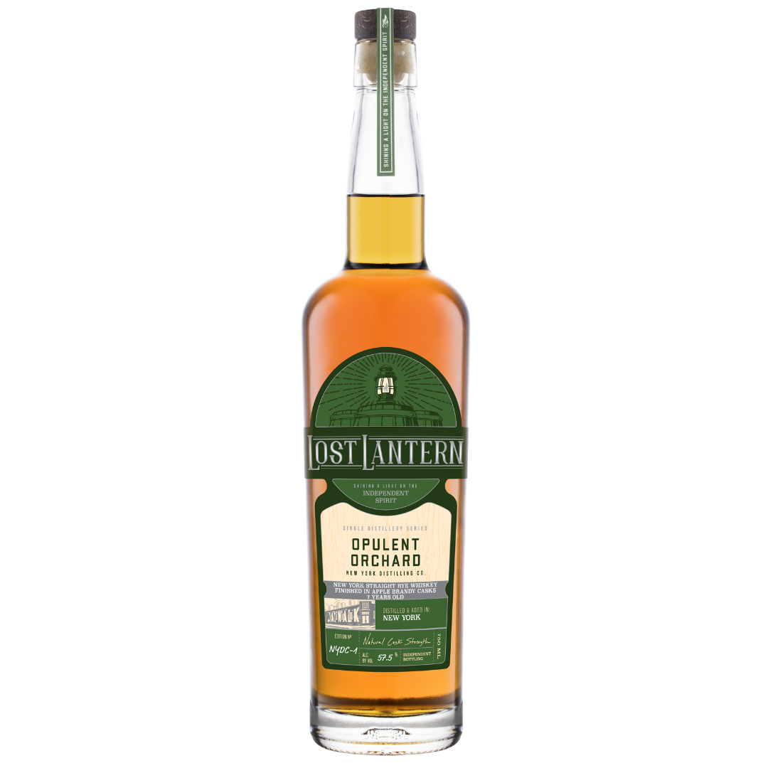 Opulent Orchard New York Distilling Co. Apple Brandy Finished Straight Rye Whiskey