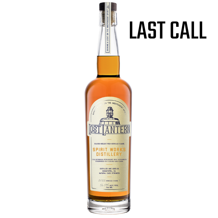 Spirit Works California Straight Rye Whiskey Finished in a Sloe Gin Cask