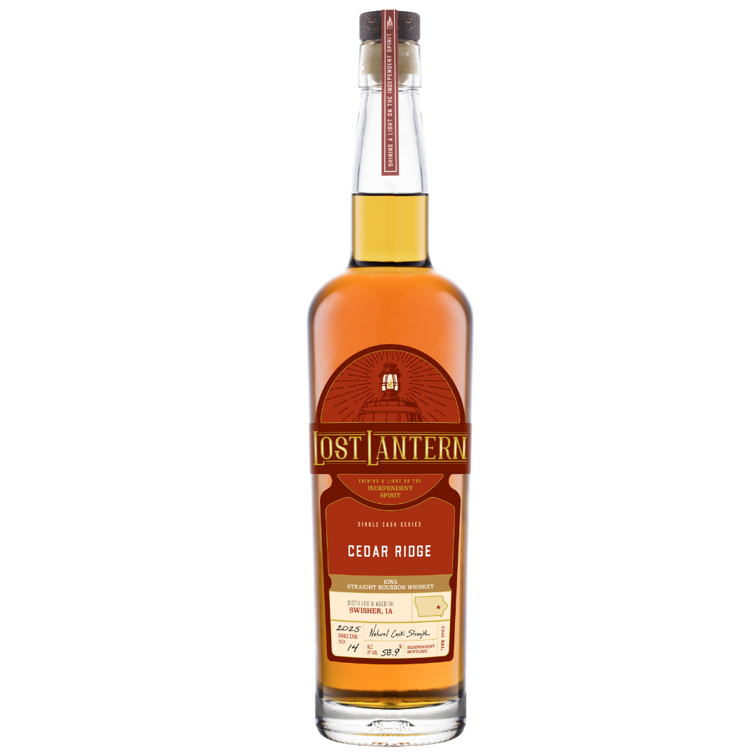 Cedar Ridge Iowa Straight Bourbon Whiskey Anniversary Cask