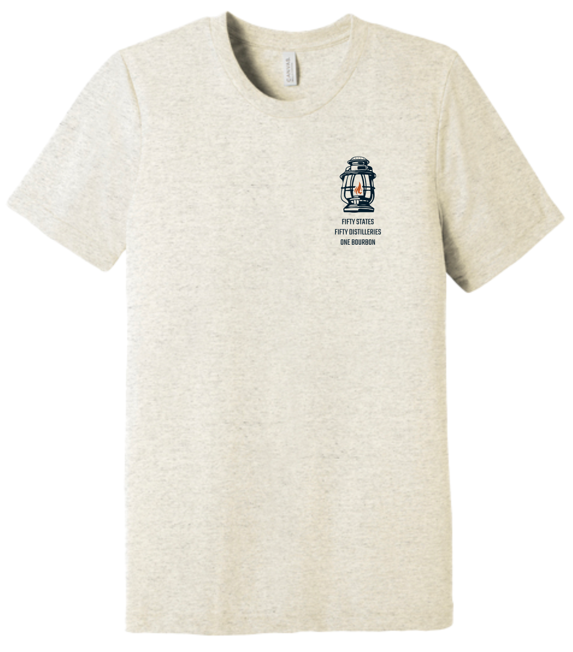 United States of Bourbon Short Sleeve T-shirt