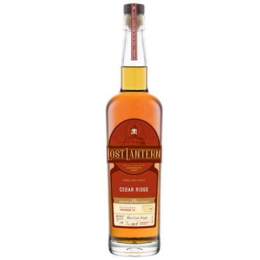 Cedar Ridge Iowa Straight Bourbon Whiskey Anniversary Cask