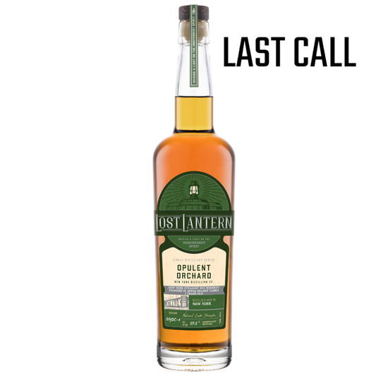 Opulent Orchard New York Distilling Co. Apple Brandy Finished Straight Rye Whiskey